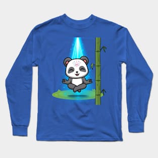 Panda Float Long Sleeve T-Shirt